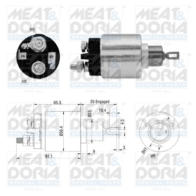 Solenoid Switch, starter